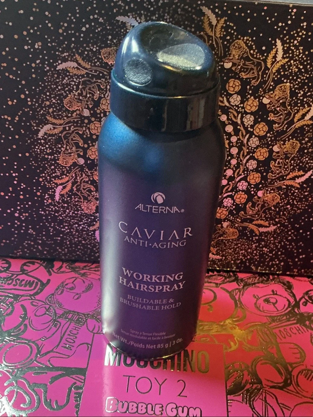 Alterna Caviar Anti-Aging Working Hairspray - Deep Purple
